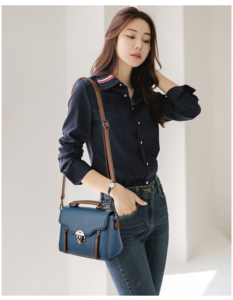 Retro Portable Shoulder Bag Little Wild Fashion