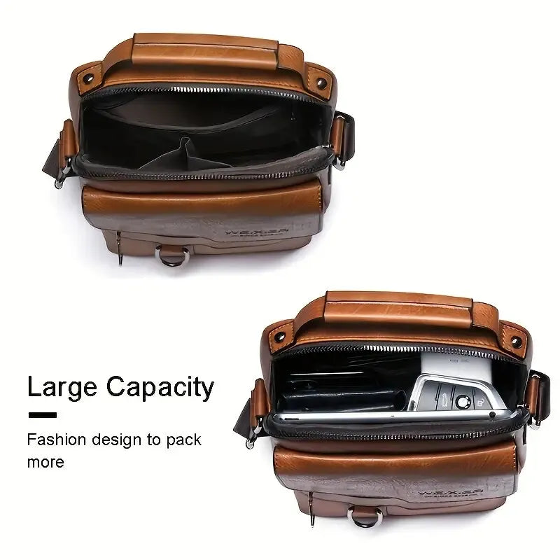 Versatile Crossbody & Shoulder Bags – Retro Casual & Trendy Business Messenger Bags for Men & Women-FREE USA SHIPPING