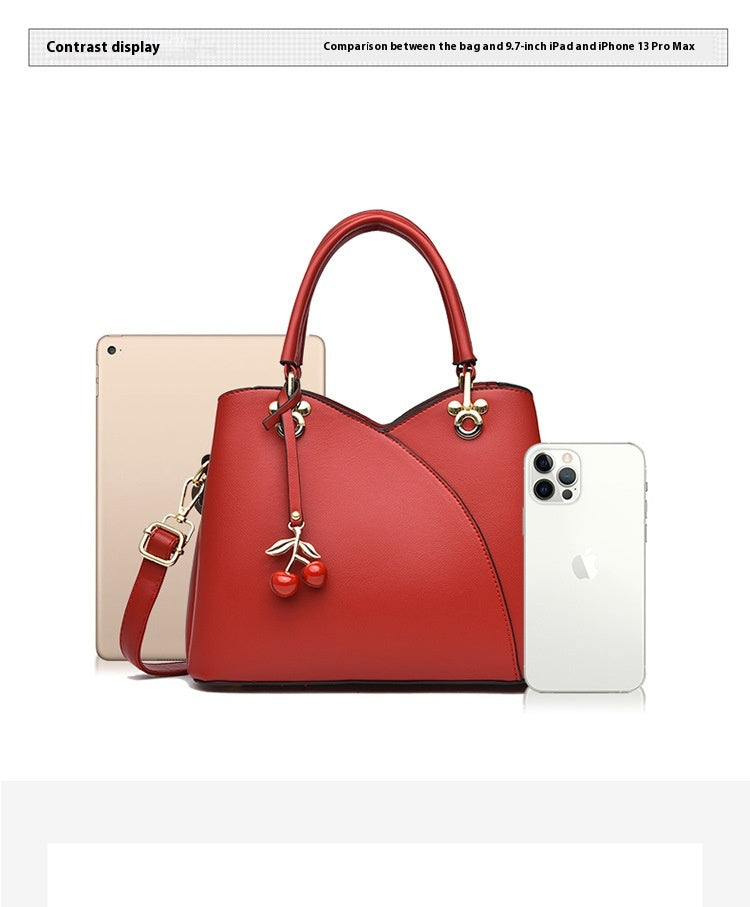 Middle-aged Mom High-grade Generous One-shoulder Crossbody Bag