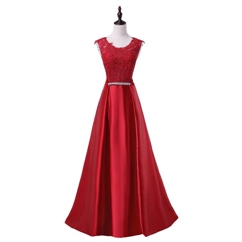 Chiffon long evening dress