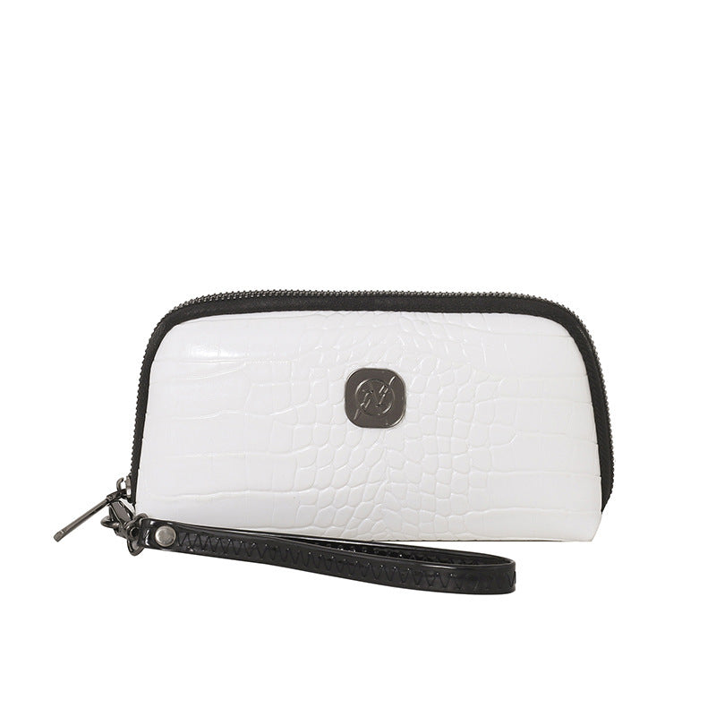 Hand-held Crystal Bamboo Pattern Exquisite Mobile Phone Bag