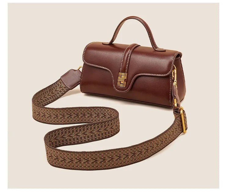 Niche Original High Sense Mild Luxury Retro Cambridge Portable Messenger Bag