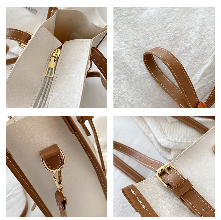 Fashion Stitching Popular Shoulder Messenger Bag