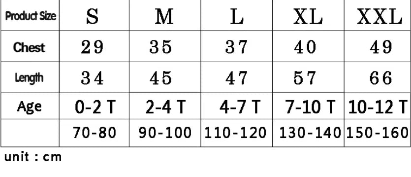 Children's Birthday Number Print Short Sleeve