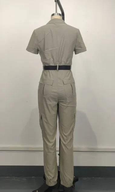 Women's Casual Work Clothes Jumpsuit