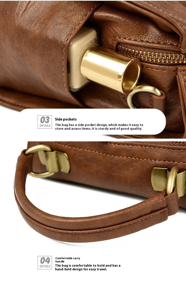 Multi-compartment Practical Messenger Bag Women's Shoulder Bag
