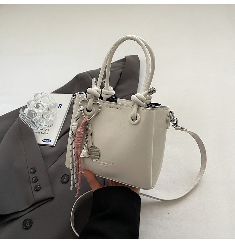 Women's Messenger Bag Fashion Portable One-shoulder Bucket Bag