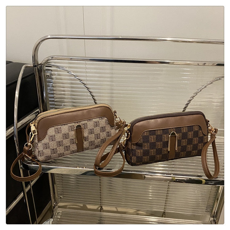 Chess Plaid Women's Bag Autumn And Winter Classic Style Portable
