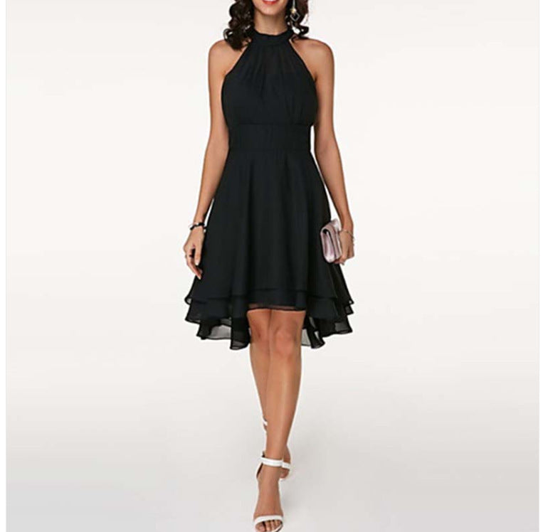 Ladies Banquet Dress Ladies Dinner Chiffon Dress Skier