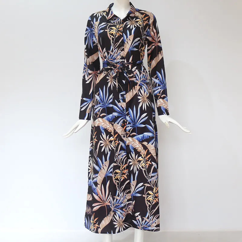 Elegant Madrid Vintage Chiffon Dress – Timeless Retro Style Women’s Fashion