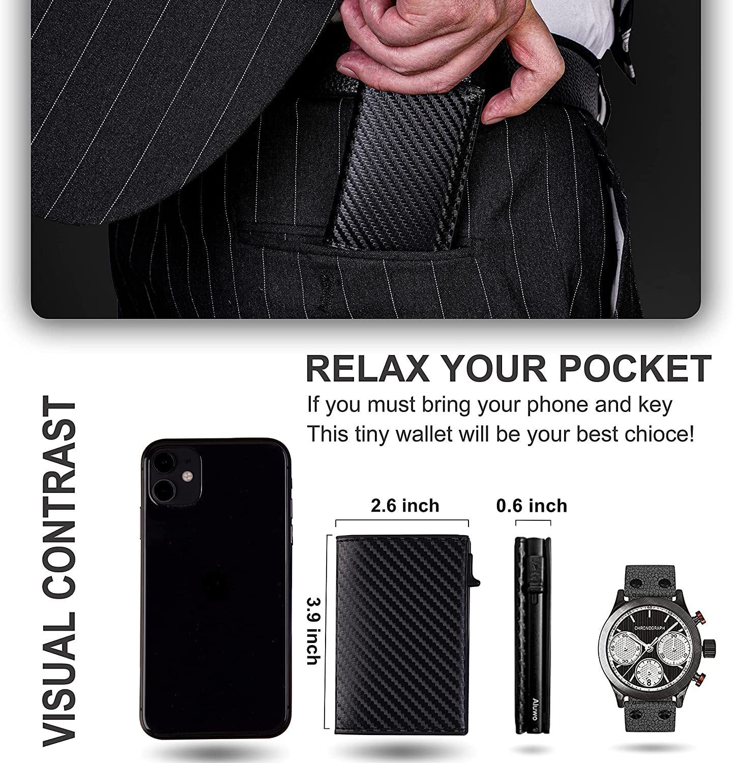 Rfid Card Holder Men Wallets Money Bag Male Black Short Purse Small Leather Slim Wallets Mini Wallets For Air Tag