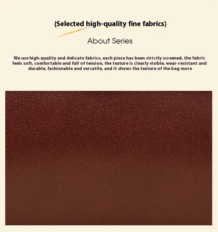Niche Original High Sense Mild Luxury Retro Cambridge Portable Messenger Bag