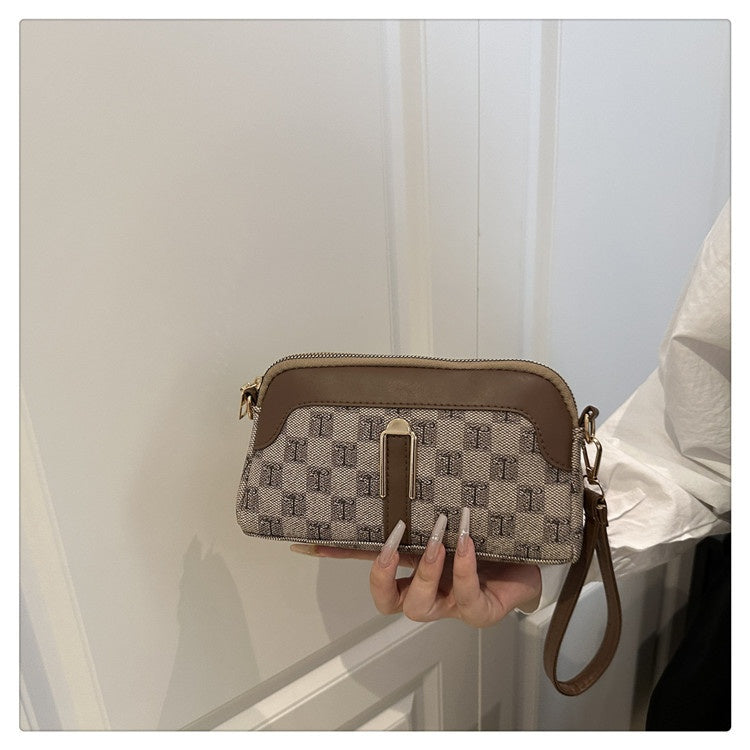 Chess Plaid Women's Bag Autumn And Winter Classic Style Portable
