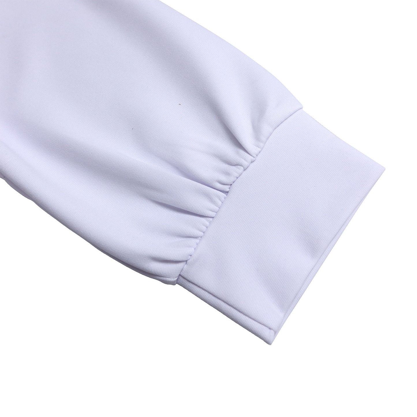 Women's Bodycon Pencil Dress Round Neck 3 /4 th Sleeve Peplum Office Dress - Free USA Shipping
