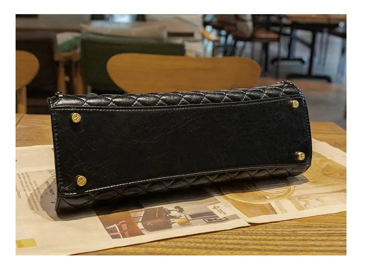 Women's New Fashion All-matching Commuter Shoulder Messenger Bag