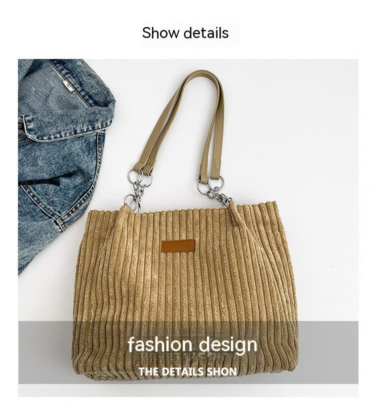 Autumn And Winter Large Capacity Tote Bags For Women