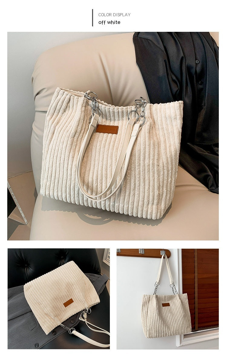 Autumn And Winter Large Capacity Tote Bags For Women