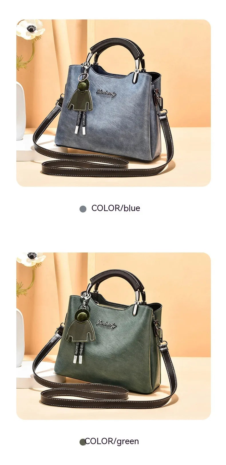 Simple Retro Small Handbag Women
