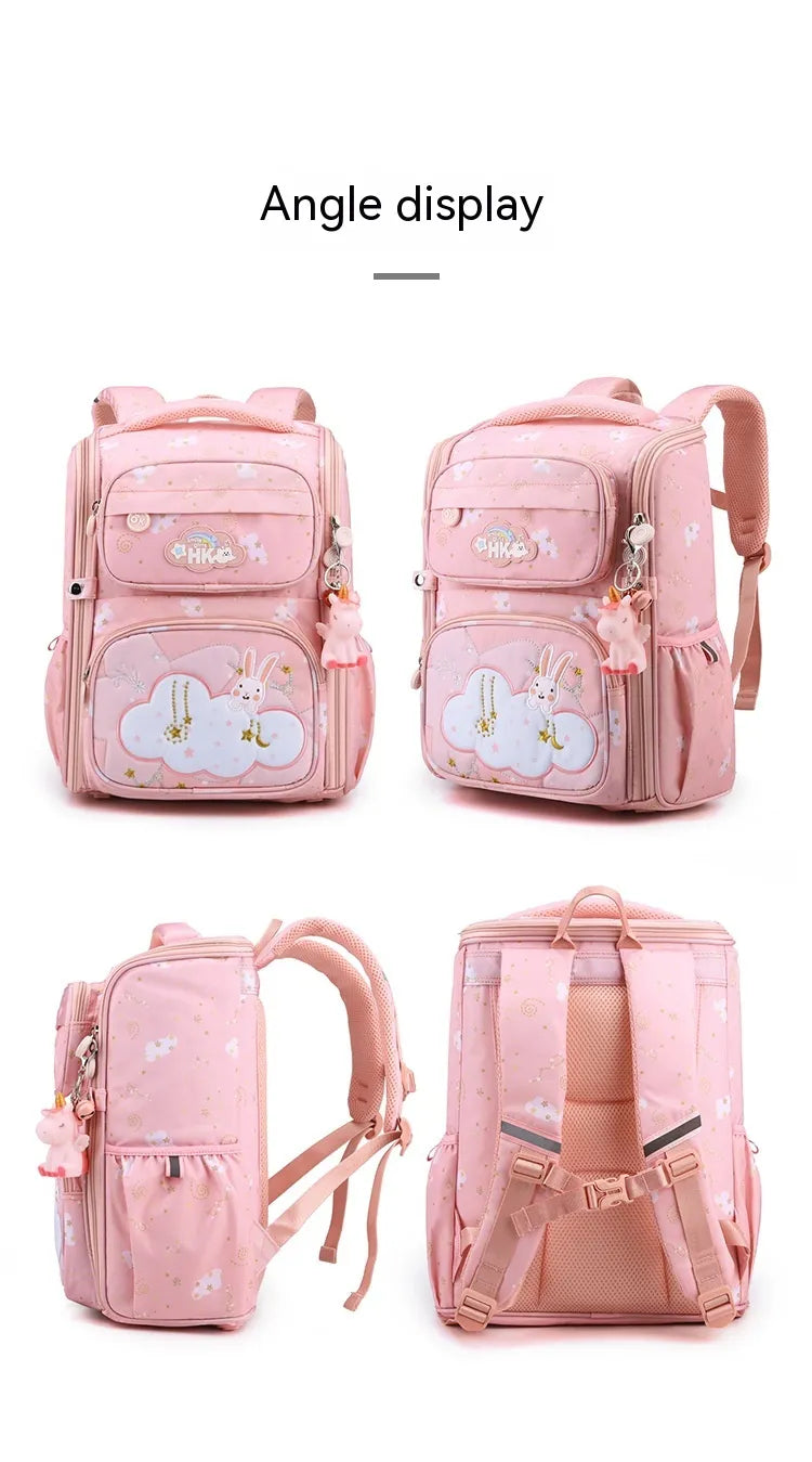 Lightweight Western Style Three-dimensional Schoolbag For Primary School Students