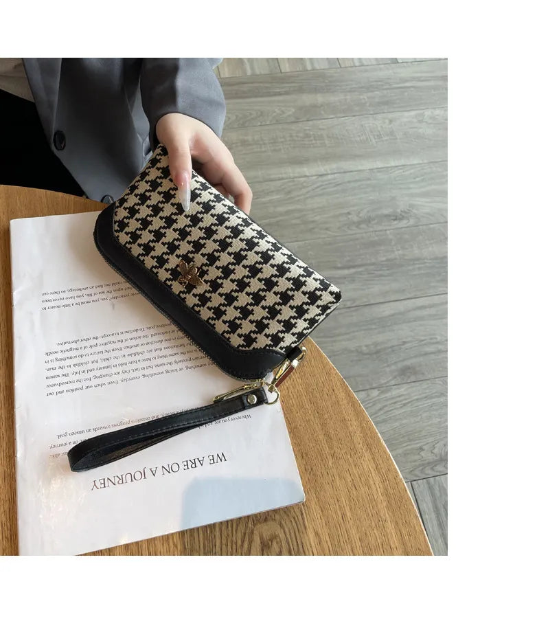 New Exquisite Handheld Canvas Elegant Handbag For Women