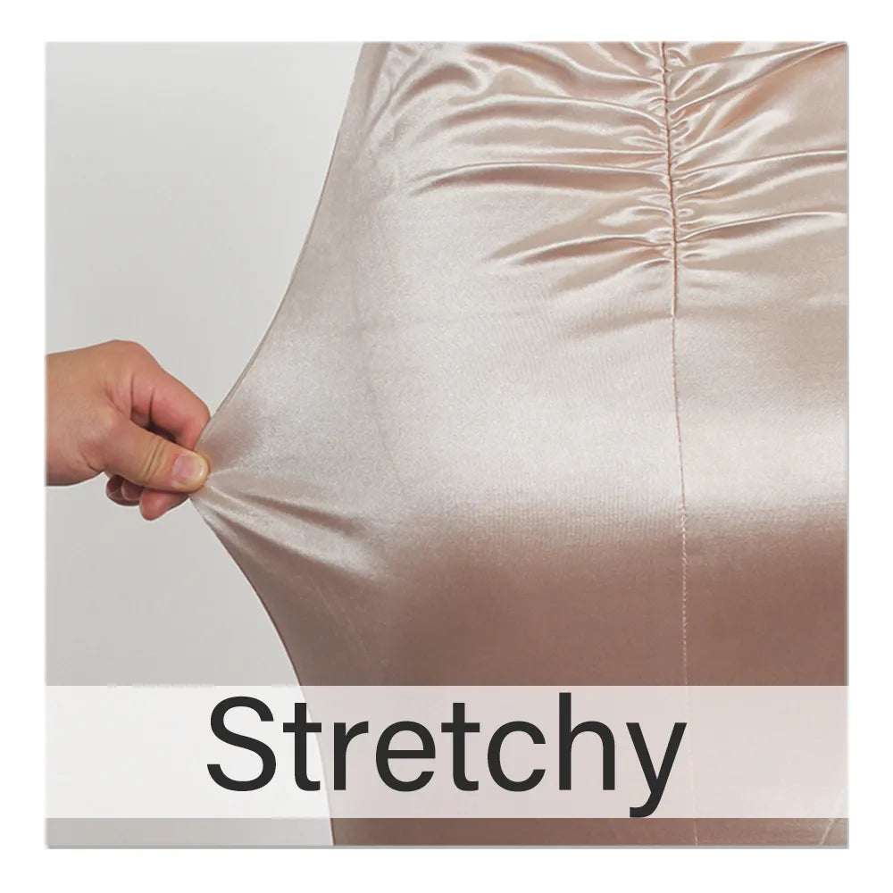 Suspender V-neck And Tail Tail Large Swing Dance Party Dress Long Skirt