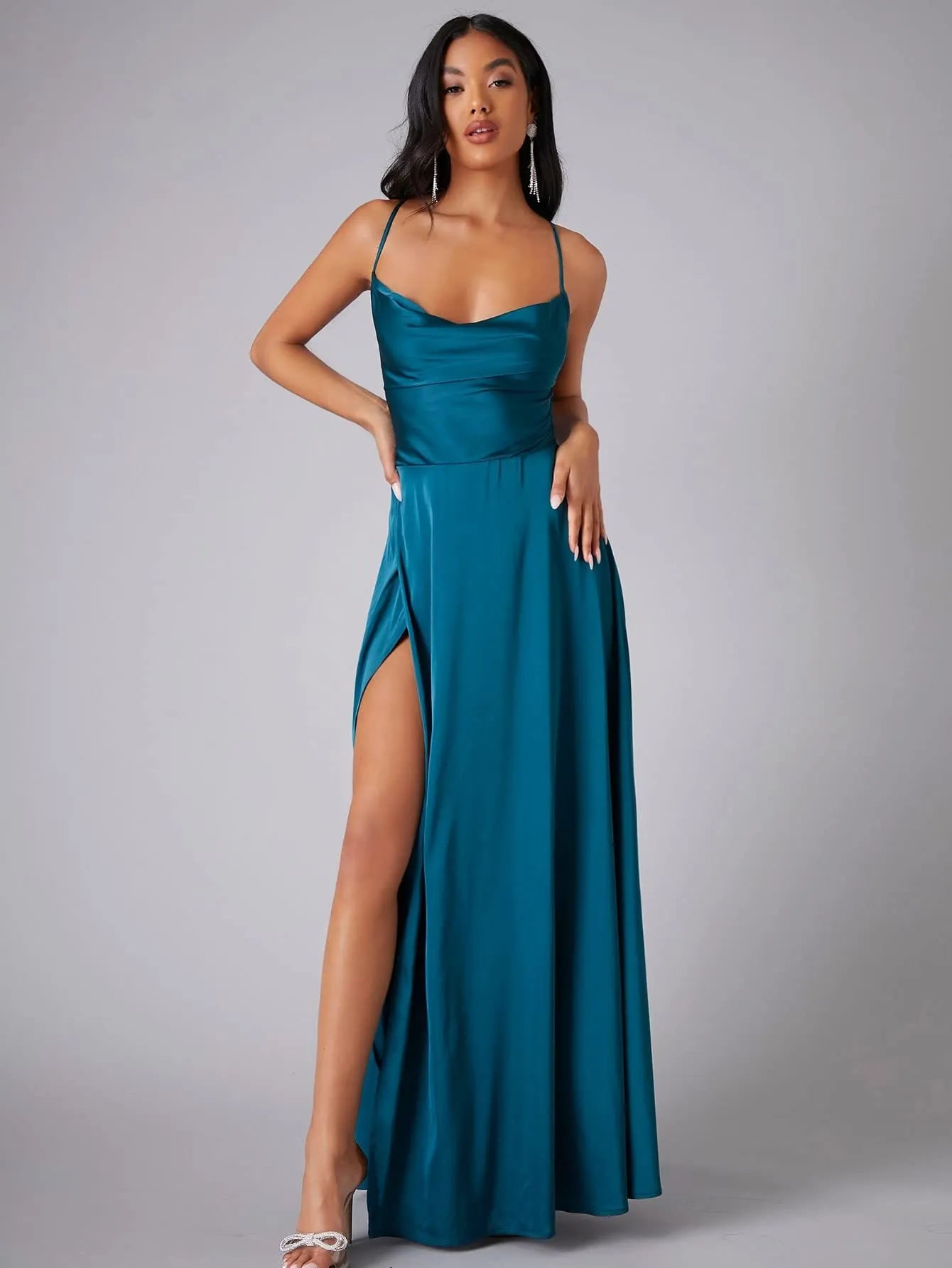 New Sexy Slimming Slim Fit Backless Waist-tight Dress