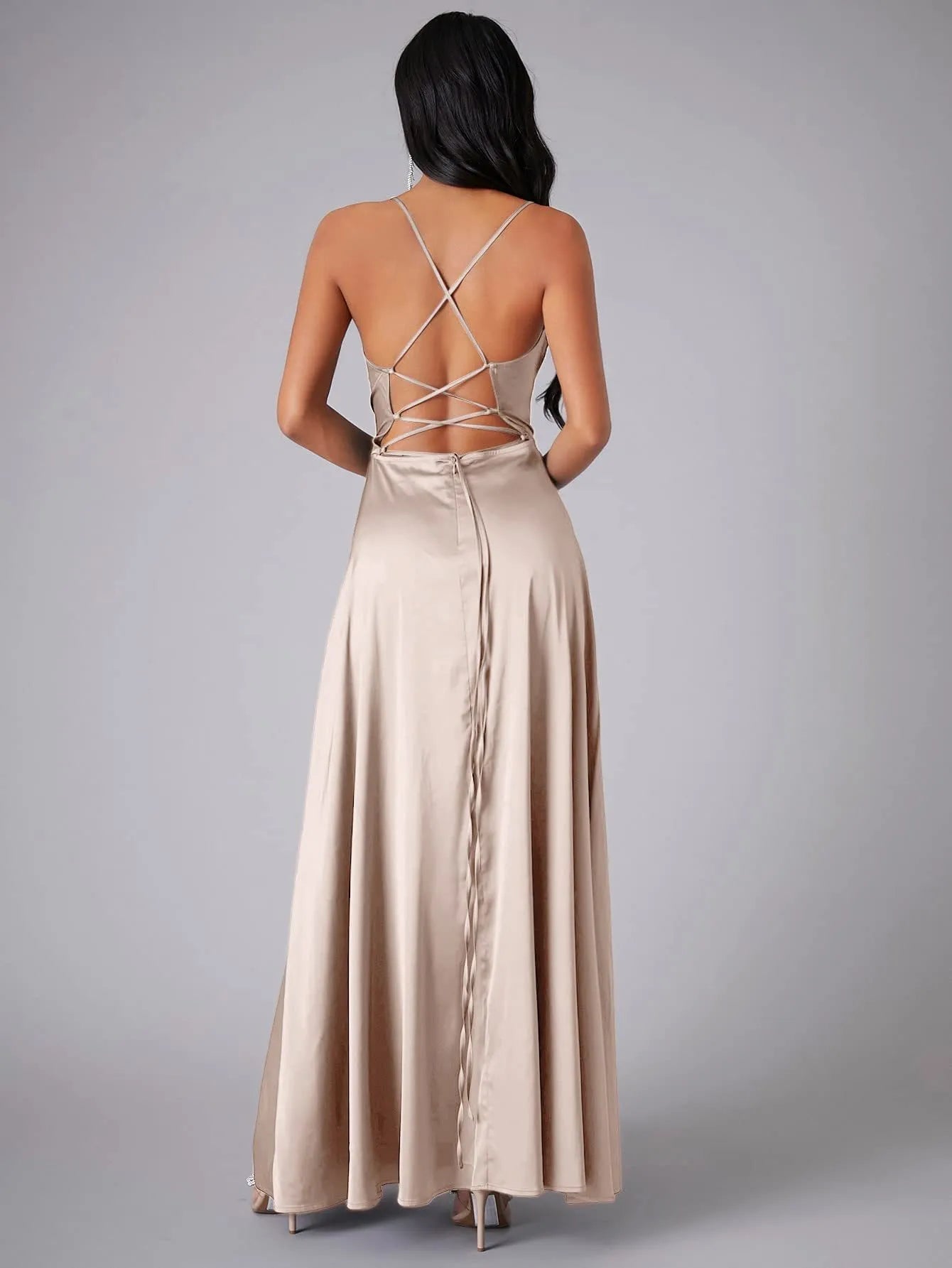 New Sexy Slimming Slim Fit Backless Waist-tight Dress