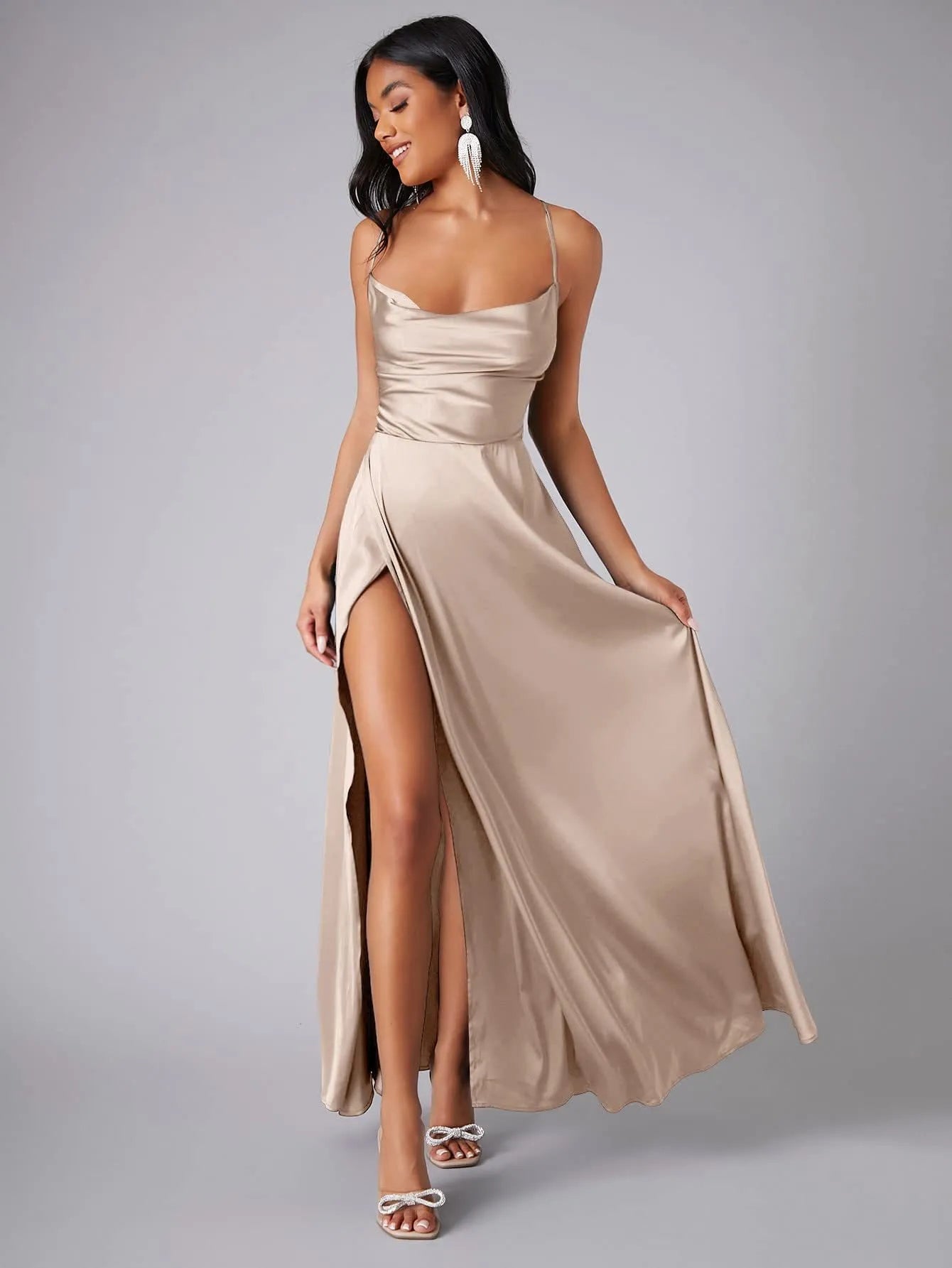 New Sexy Slimming Slim Fit Backless Waist-tight Dress