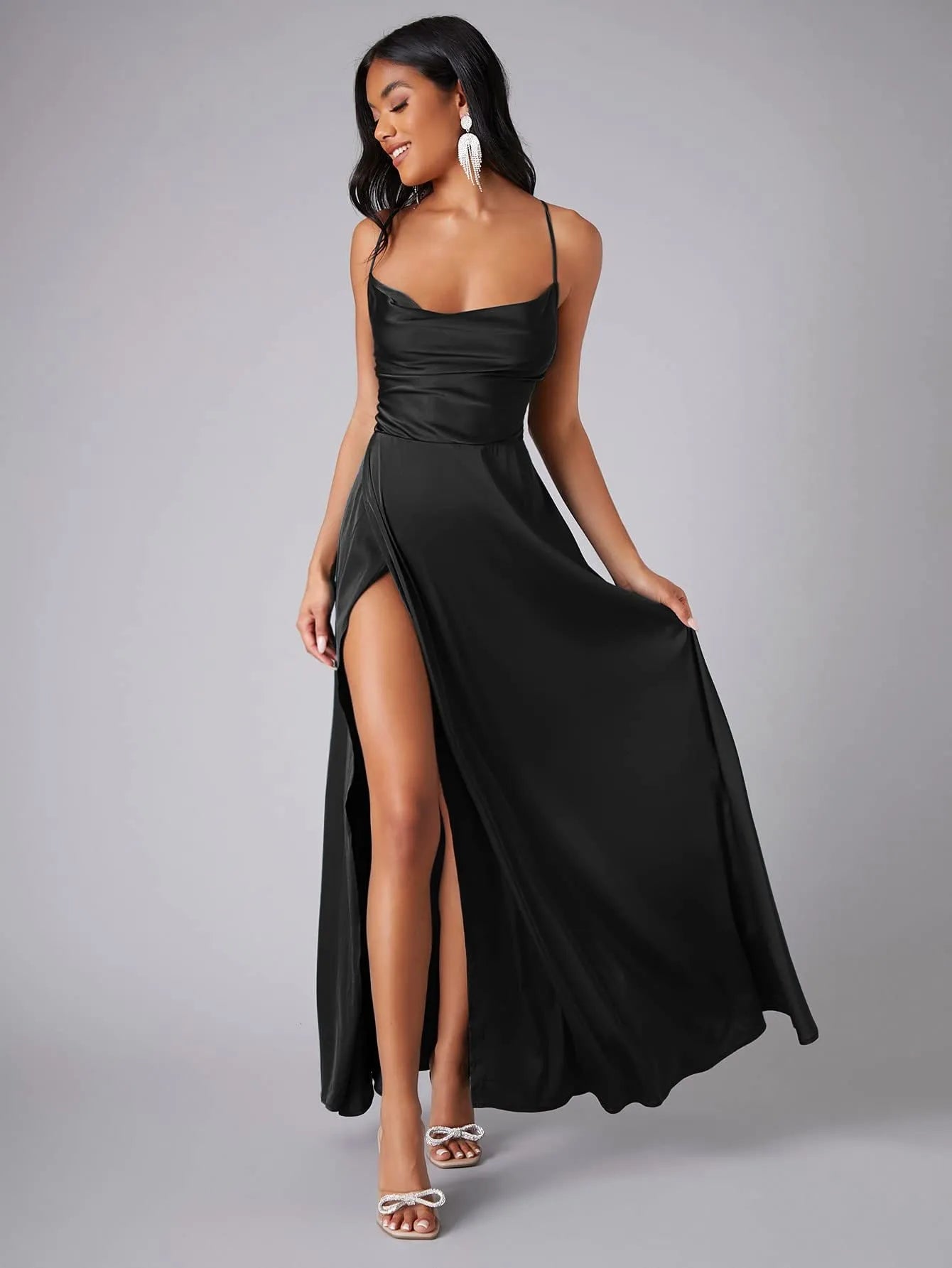 New Sexy Slimming Slim Fit Backless Waist-tight Dress