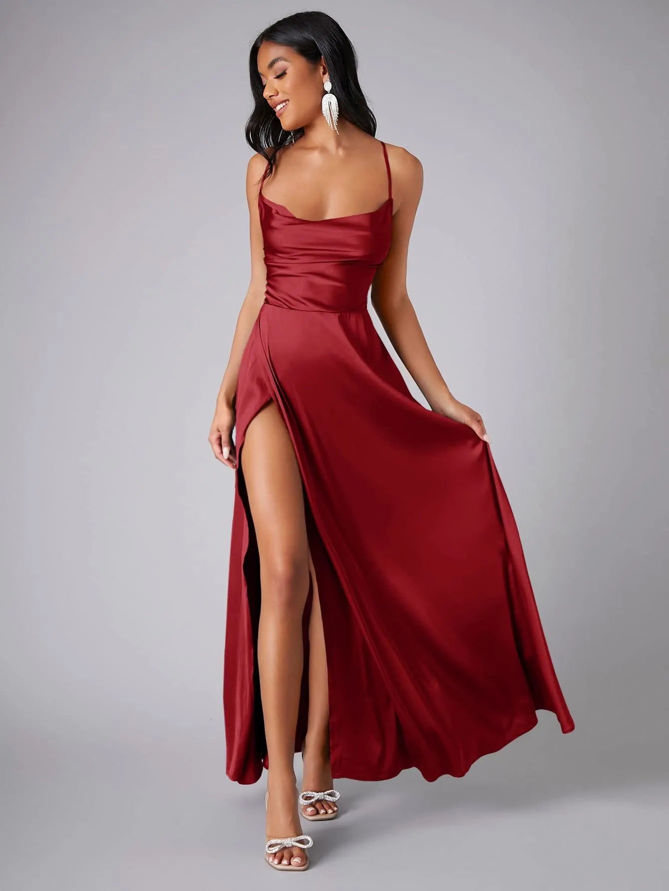 New Sexy Slimming Slim Fit Backless Waist-tight Dress