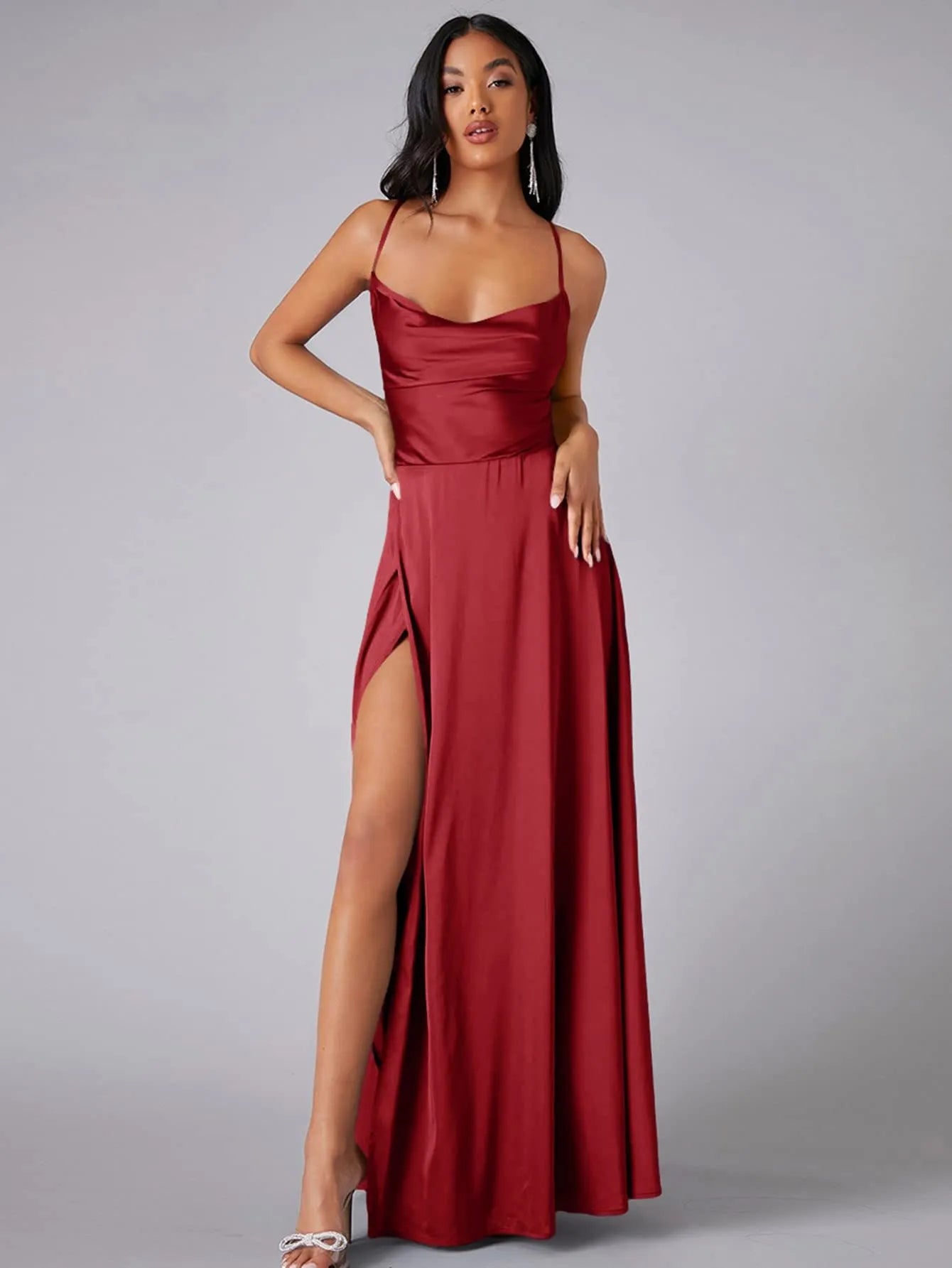 New Sexy Slimming Slim Fit Backless Waist-tight Dress