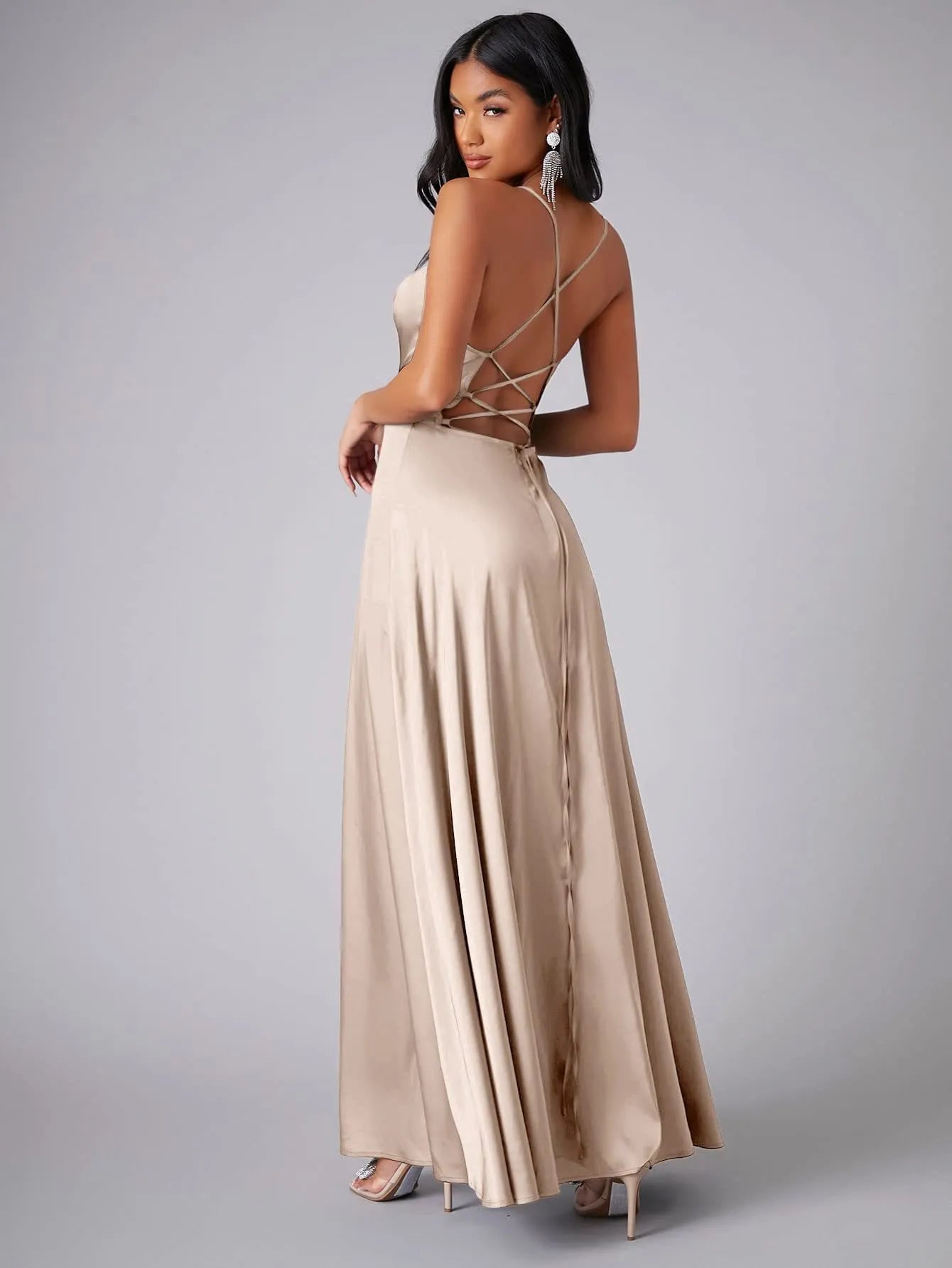 New Sexy Slimming Slim Fit Backless Waist-tight Dress