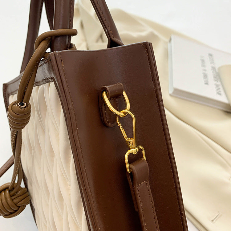 Stylish Good Texture Pleated Small Handbags Women