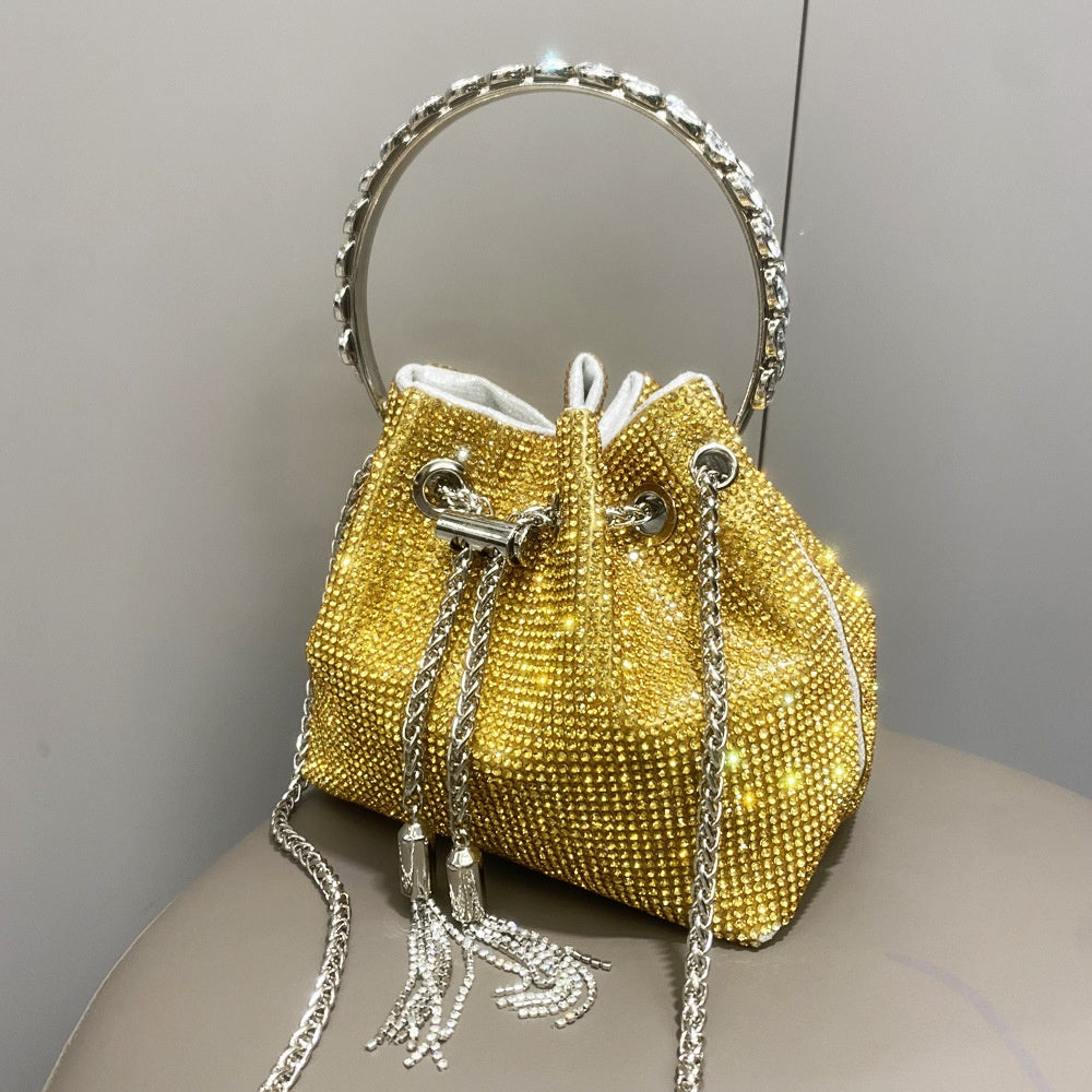 European And American Shiny Diamond Handbag For Women
