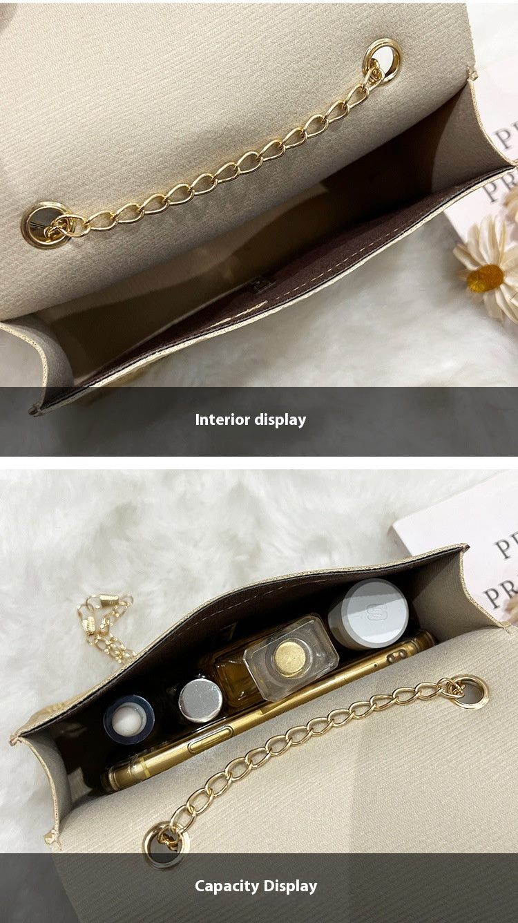 Fashion Small Square Bag Vintage Print Ladies