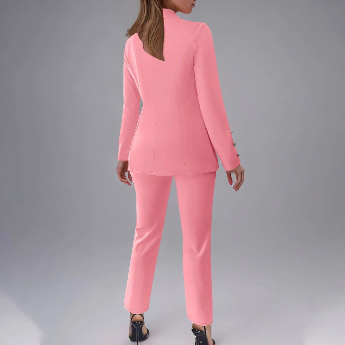 Button Slim Lapel Cardigan Graceful Suit Jacket
