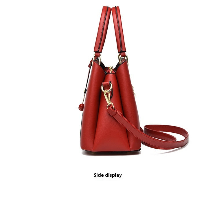Middle-aged Mom High-grade Generous One-shoulder Crossbody Bag