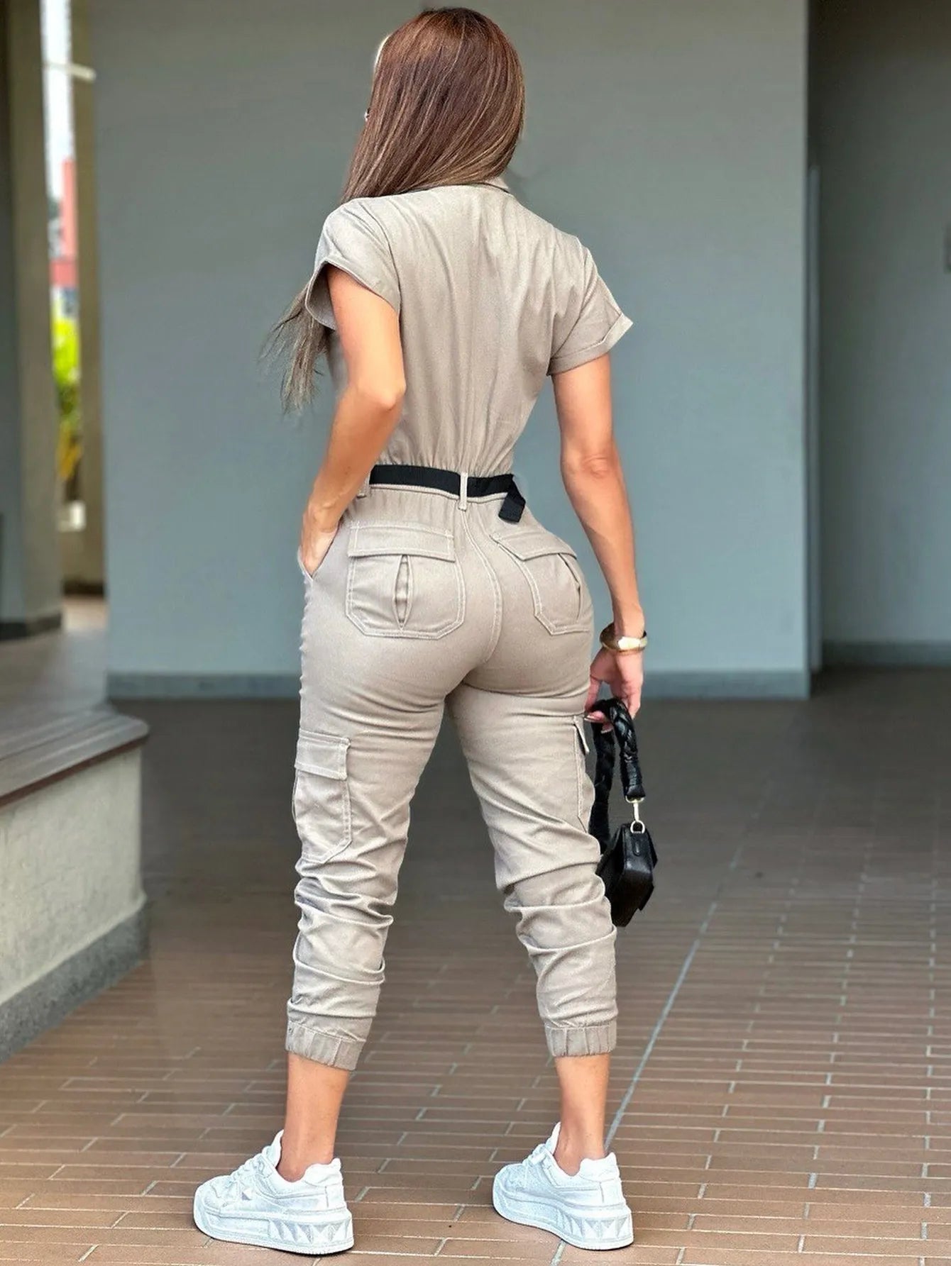 Women's Casual Work Clothes Jumpsuit