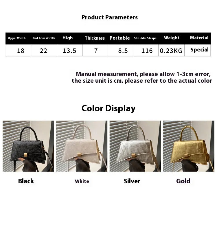 Fashionable Textured Pu Simple Women's Solid Color Casual