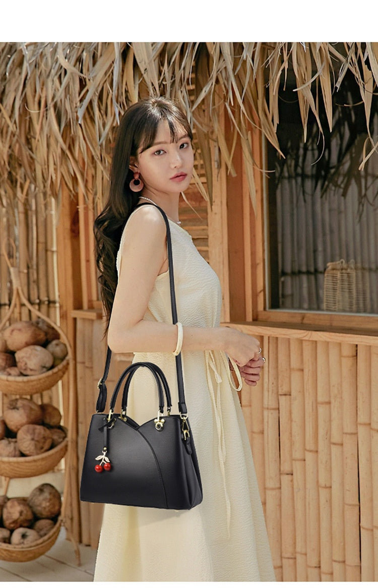 Middle-aged Mom High-grade Generous One-shoulder Crossbody Bag