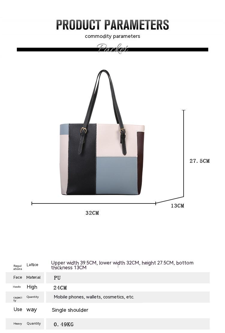 Large Capacity Totes Female Underarm