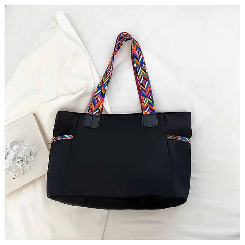 Women's Oxford Cloth Bag Portable And Fashion Shoulder Bag