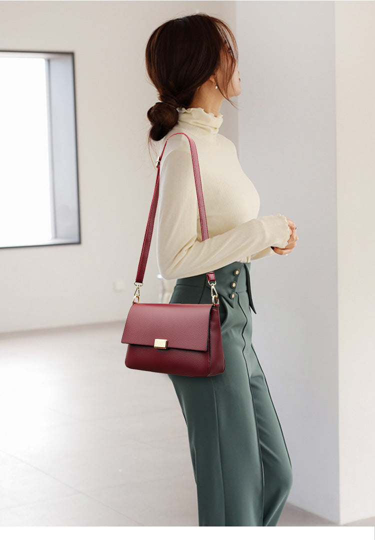 One Shoulder Retro Fashion Soft Fashionable Bag