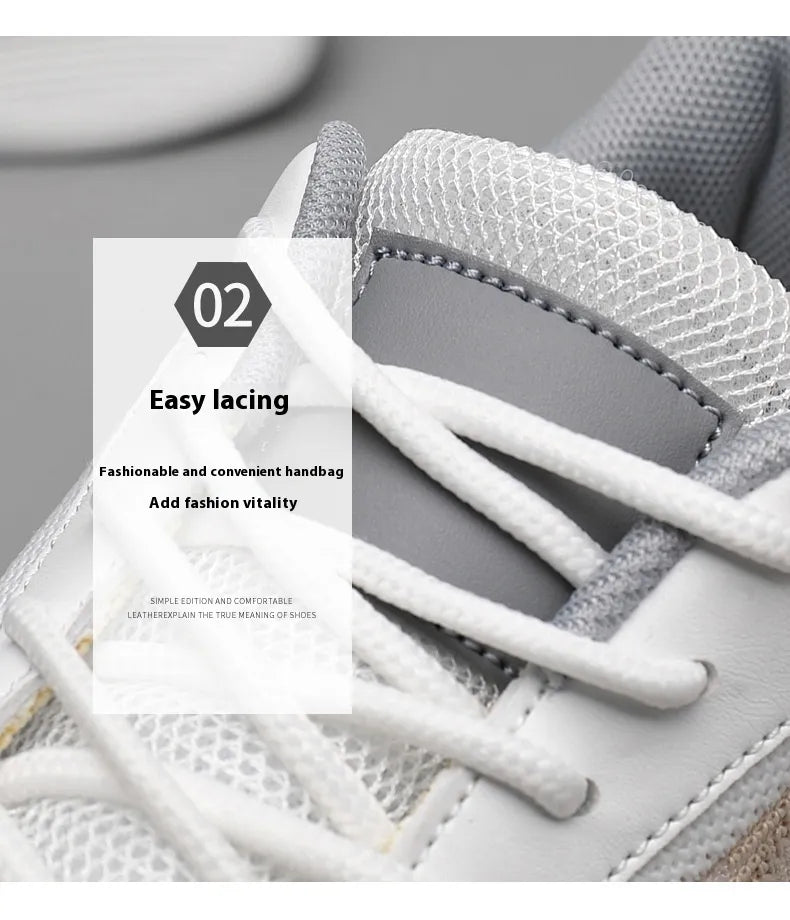 New Summer Breathable Mesh Shoes Flying Woven Casual All-matching Fashionable Sports Shoes