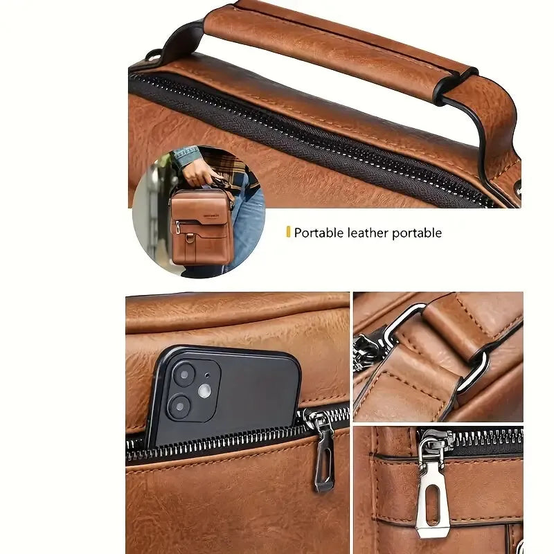 Versatile Crossbody & Shoulder Bags – Retro Casual & Trendy Business Messenger Bags for Men & Women-FREE USA SHIPPING