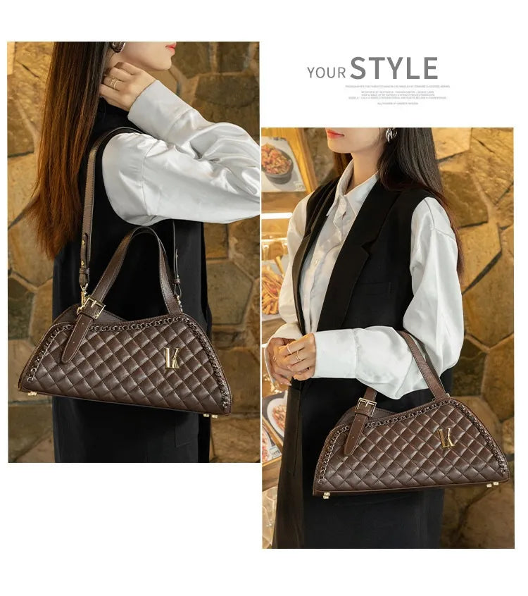 Women's New Fashion All-matching Commuter Shoulder Messenger Bag