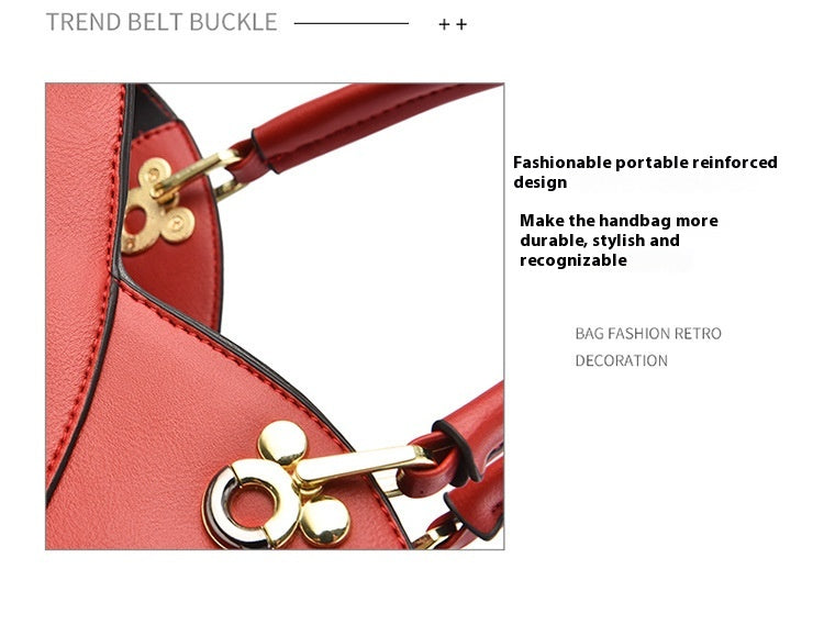 Middle-aged Mom High-grade Generous One-shoulder Crossbody Bag