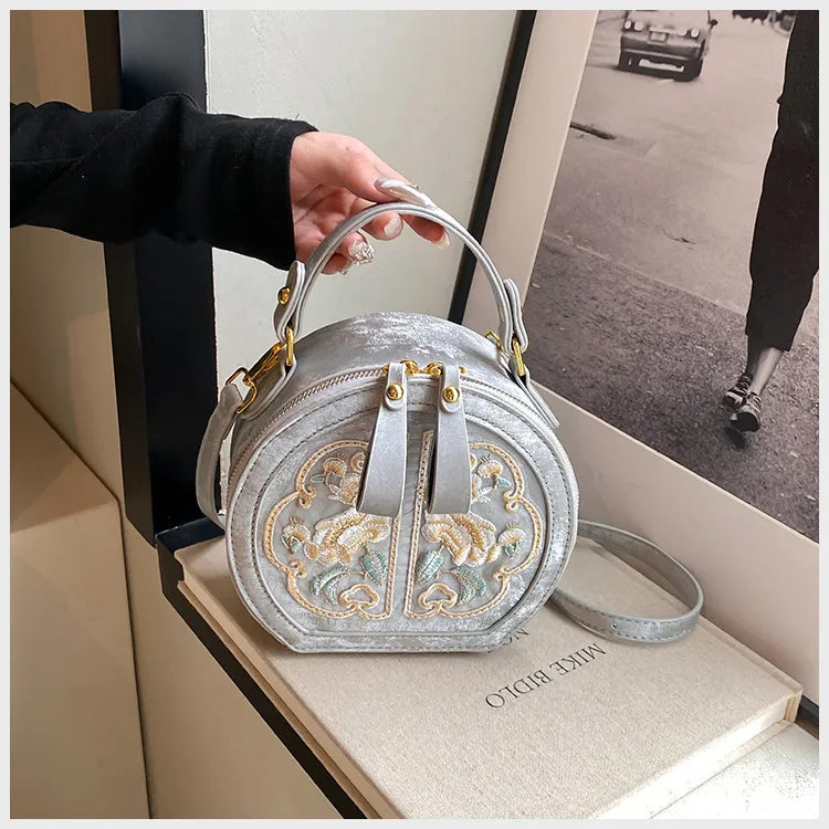 Chinese Embroidery Handbag Fashion Shoulder Messenger Bag