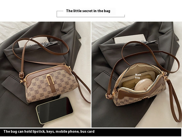 Chess Plaid Women's Bag Autumn And Winter Classic Style Portable