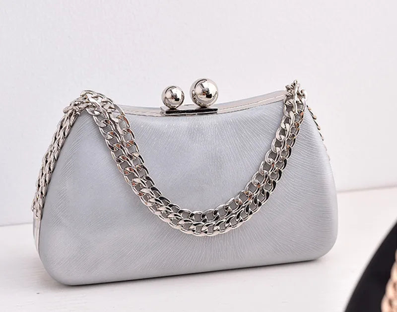 Chain Handbags Fashion Luxury Dress Party Dinner Bags For Women Crossbody Shoulder Bag